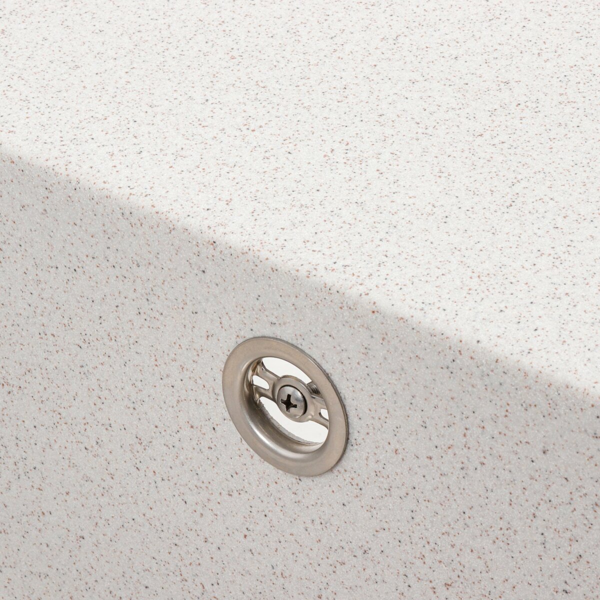 Фото 3 - Гранитная мойка для кухни Platinum 7950 Azurit матовая Платинум