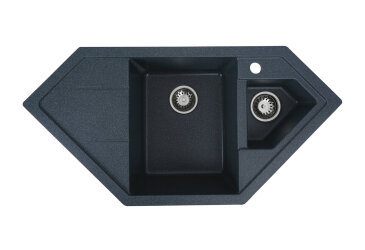 Image Гранитная мойка для кухни Platinum 9950 Pandora матовая Платинум