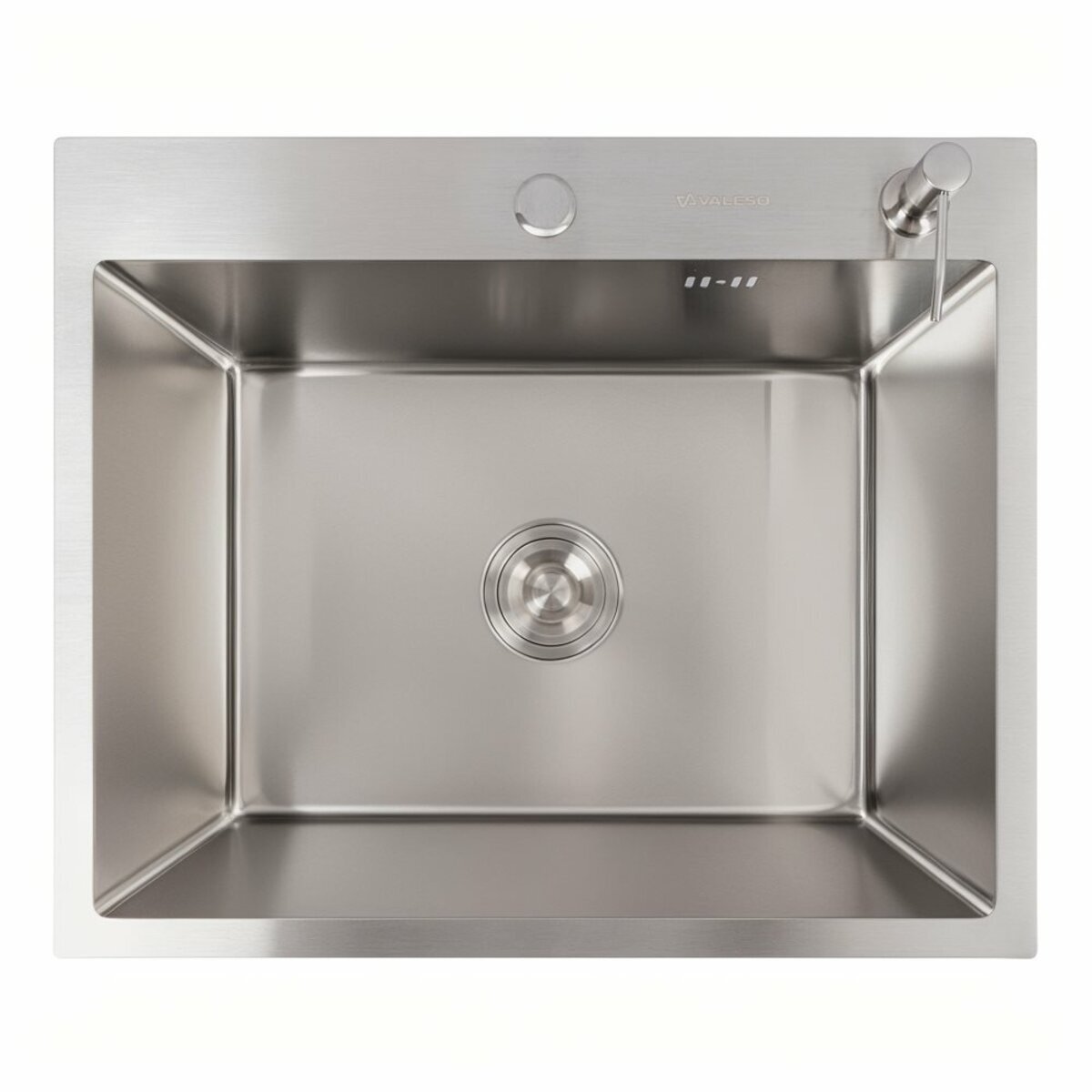 Фото 1 - Кухонна мийка нержавійка 60*50 VALESO Handmade (3.0/0.8) Platinum