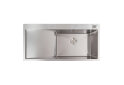 Image 1 - Кухонна мийка нержавійка CM 100*50 R VALESO Handmade (3.0/0.8) Platinum