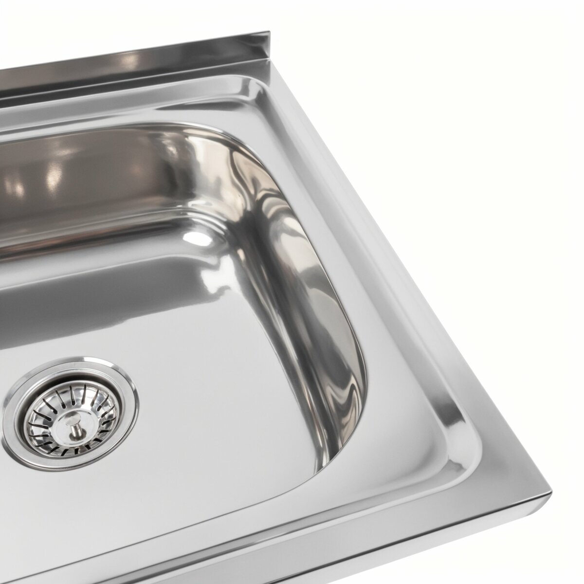 Фото 5 - Кухонна мийка з нержавіючої сталі Valeso ПОЛІРОВКА 8050 R (0,7/160 мм) Platinum