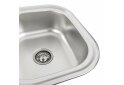 Зображення 5 - Кухонна мийка з нержавіючої сталі закруглена Valeso САТИН 7848D (0,8/180 мм) Platinum