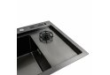 Image 4 - Кухонна мийка чорна PVD 78*46 Platinum Handmade Платинум