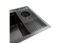 Image 5 - Кухонна мийка чорна PVD 78*46 Platinum Handmade Платинум