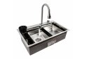 Image 7 - Кухонна мийка нержавійка CM 75*46A Platinum Handmade "Водоспад" Платинум
