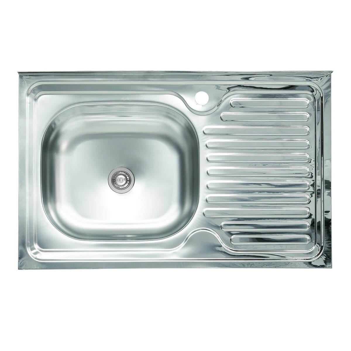 Фото 1 - Мийка кухонна з нержавіючої сталі Platinum 8050 L (0,4/120 мм) Platinum