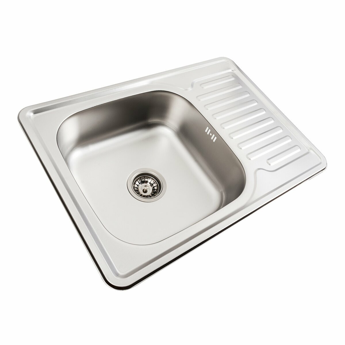 Фото 3 - Кухонна мийка з нержавіючої сталі Platinum 7050 ДЕКОР (0,8/180 мм) Platinum