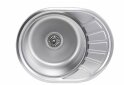 Зображення 3 - Кухонна мийка з нержавіючої сталі Platinum САТИН 5745 (0,6/170 мм) Platinum