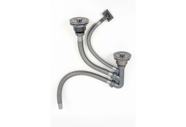 Image DST-B сифон подвійний ТМ PVD чорний Platinum