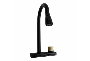 Image Смеситель под мойку "Водопад" ZS86 Platinum (black) Платинум