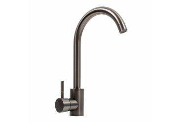Image Кухонный смеситель Platinum FC-4 PVD черный Платинум