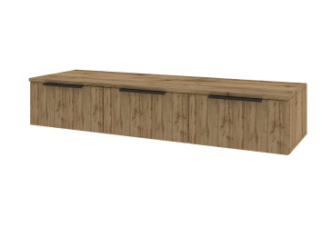 Image Тумба под ТВ Киевский стандарт навесная ТН-02 с 3 ящиками 150 см