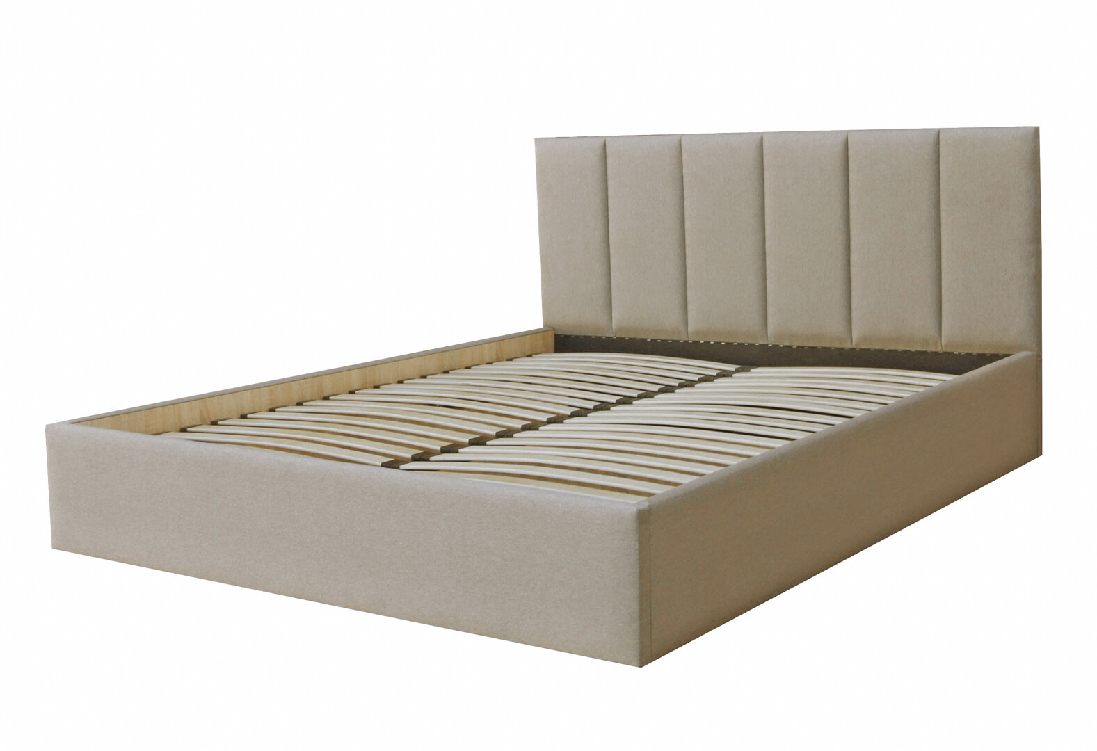 Фото 3 - Ліжко-подіум Kredens furniture Ніра 160х200 см, тк. Аляска 23