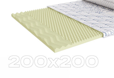 Фото Міні-матрац скручений Malmo / Мальмо Scandi 200х200 ЕММ