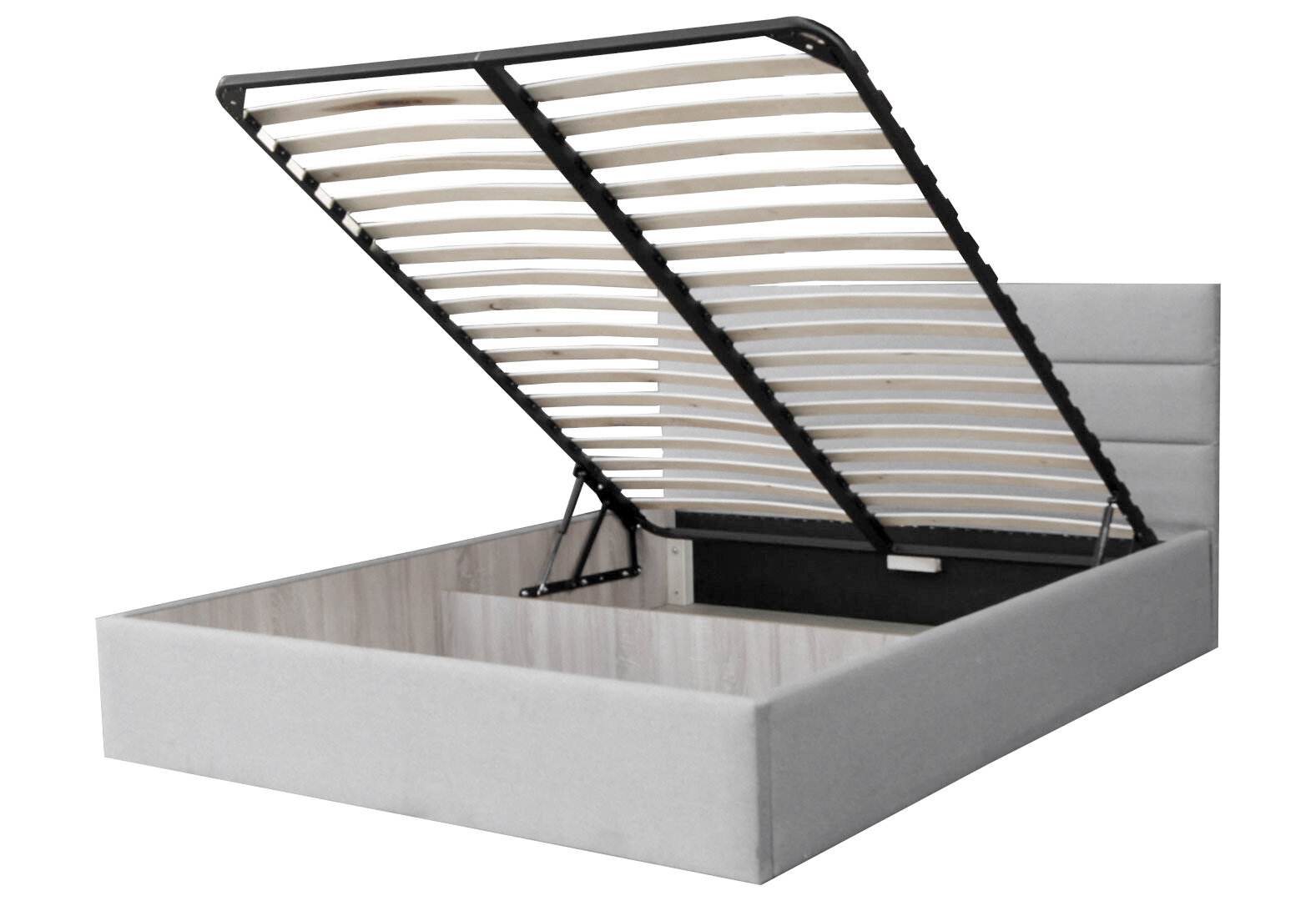 Фото 4 - Ліжко-подіум Kredens furniture Берк 140х200 см підйомне, тк. Аляска 08