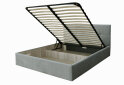 Image 4 - Ліжко-подіум Kredens furniture Кім 140х200 см підйомне, тк. Fiore steel