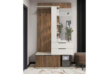 Фото Прихожая Svit Mebliv Соната 120 см, дуб ливорно / нимфеа лак