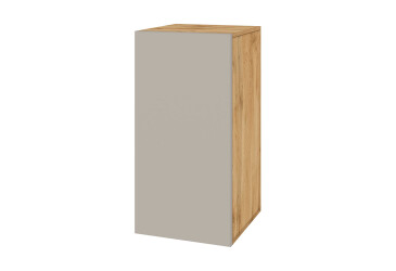 Фото Комод Svit Mebliv Спейс однодверный с полками 40 см, дуб аппалачи / кашемир