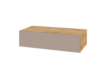 Фото Туалетний столик Світ Меблів Спейс 1 шухляда 80 см, дуб аппалачі / тоффі