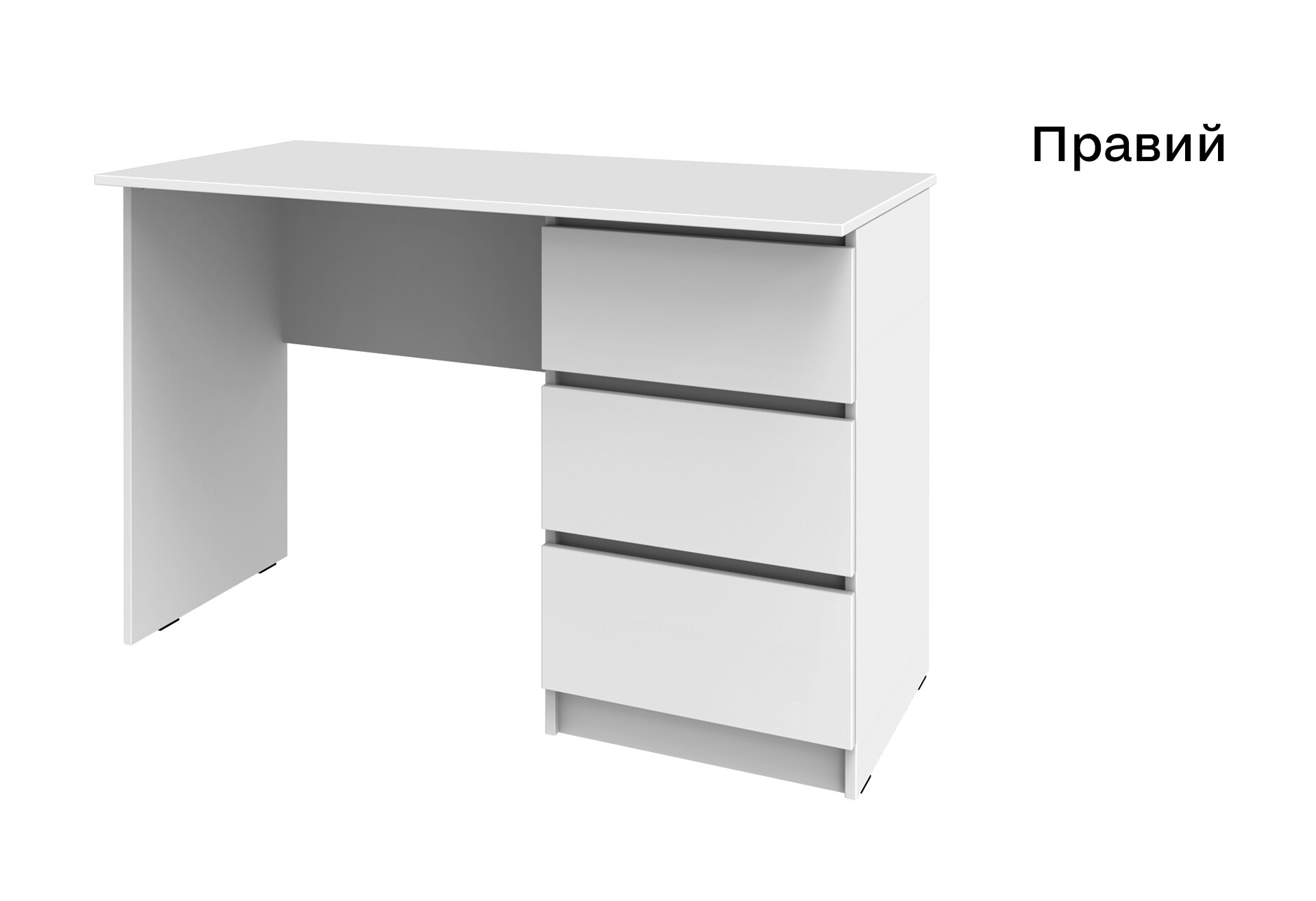 Фото 6 - Стол письменный Киевский стандарт КС 12 с 3-мя ящиками 120x58 см