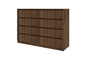 Фото Комод Київський стандарт №16 з 8 шухлядами 141 см дуб ліворно