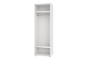 Image 4 - Шкаф Svit Mebliv Спейс двухдверная со штанкой и полками 80х220х57 см, нимфея альба