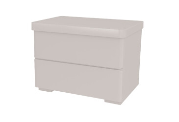 Фото Тумба приліжкова Arbor Drev Регіна з 2 шухлядами 50 см кашемір бук