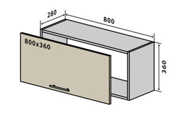 Фото В11 Тумба низкая 80 Лори / Lori Вип-Мастер