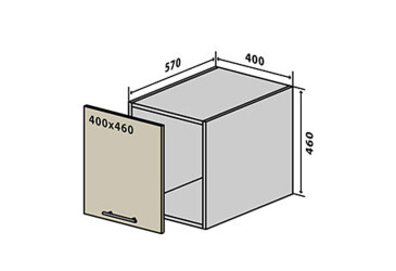 Фото В70 Тумба 1Д 40 Лори / Lori Вип-Мастер