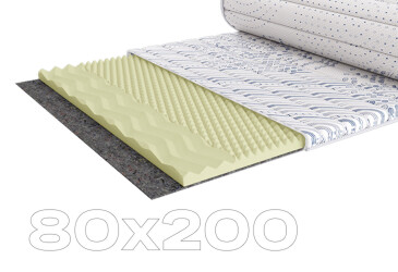 Фото Міні-матрац скручений Norway / Норвей Scandi 80х200 ЕММ