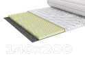 Фото 1 - Мини-матрас скрученный Norway / Норвей Scandi 140х200 ЕММ