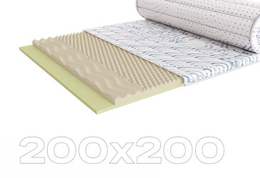 Фото Міні-матрац скручений Horten / Хортен Scandi 200х200 ЕММ