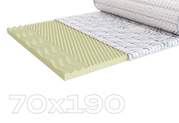 Фото Міні-матрац скручений Viking / Вікінг Scandi 70x190 ЕММ