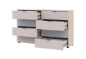 Фото 6 - Комод Doros Рон 8 с 8 ящиками 130 см Кашемир