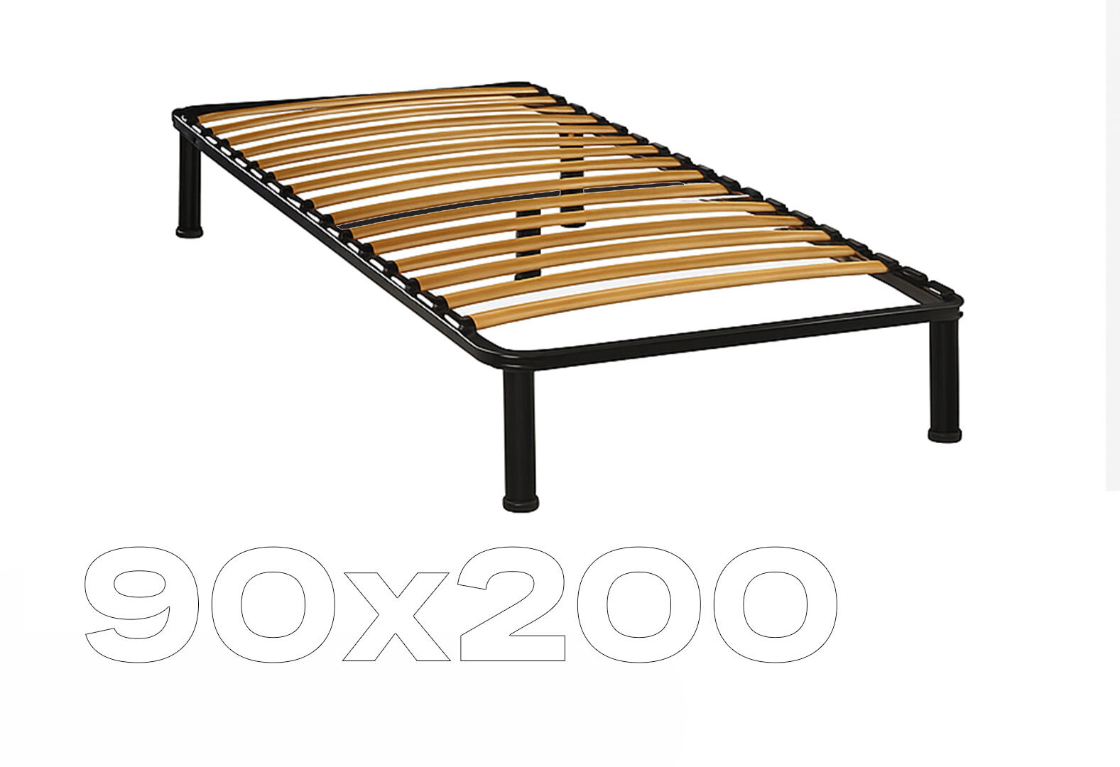 Фото 1 - Каркас-ламелі з ніжками Стандарт 900х2000 Kredens furniture