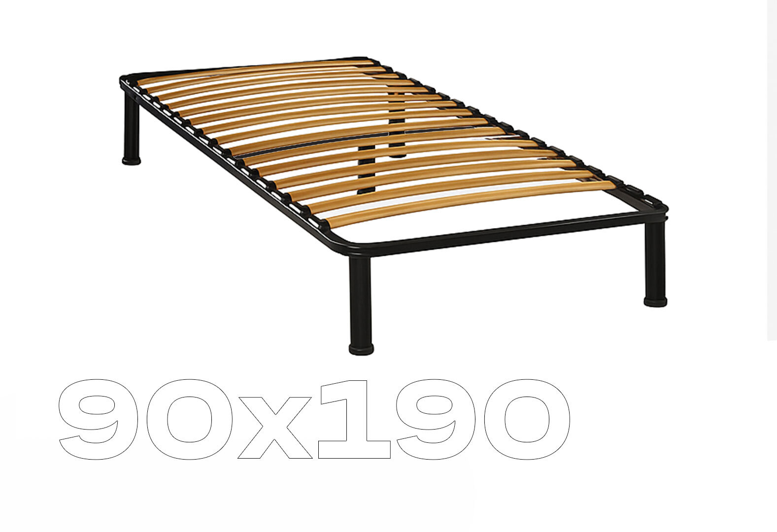 Фото 1 - Каркас-ламелі з ніжками Стандарт 900х1900 Kredens furniture