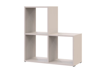 Image Стеллаж Doros Степ 2х2 открытый 69 см Кашемир 