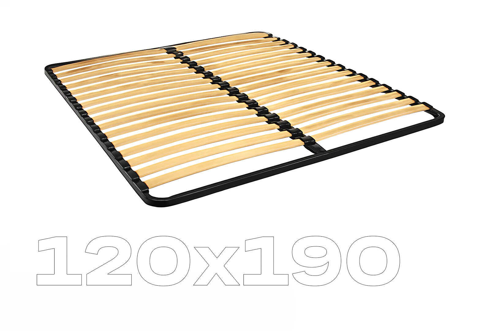 Фото 1 - Ламельна решітка без ніжок XXL 1200х1900 Kredens furniture