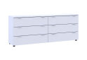 Image 4 - Комод Doros Рон 9 с 6 ящиками 160 см Белый
