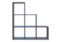 Image 2 - Стеллаж Doros Степ 3х3 открытый 103 см Графит 