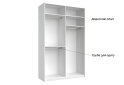 Image 5 - Шафа-купе MiroMark Бартон 1.5х2.4м без дзеркал, супер мат білий 
