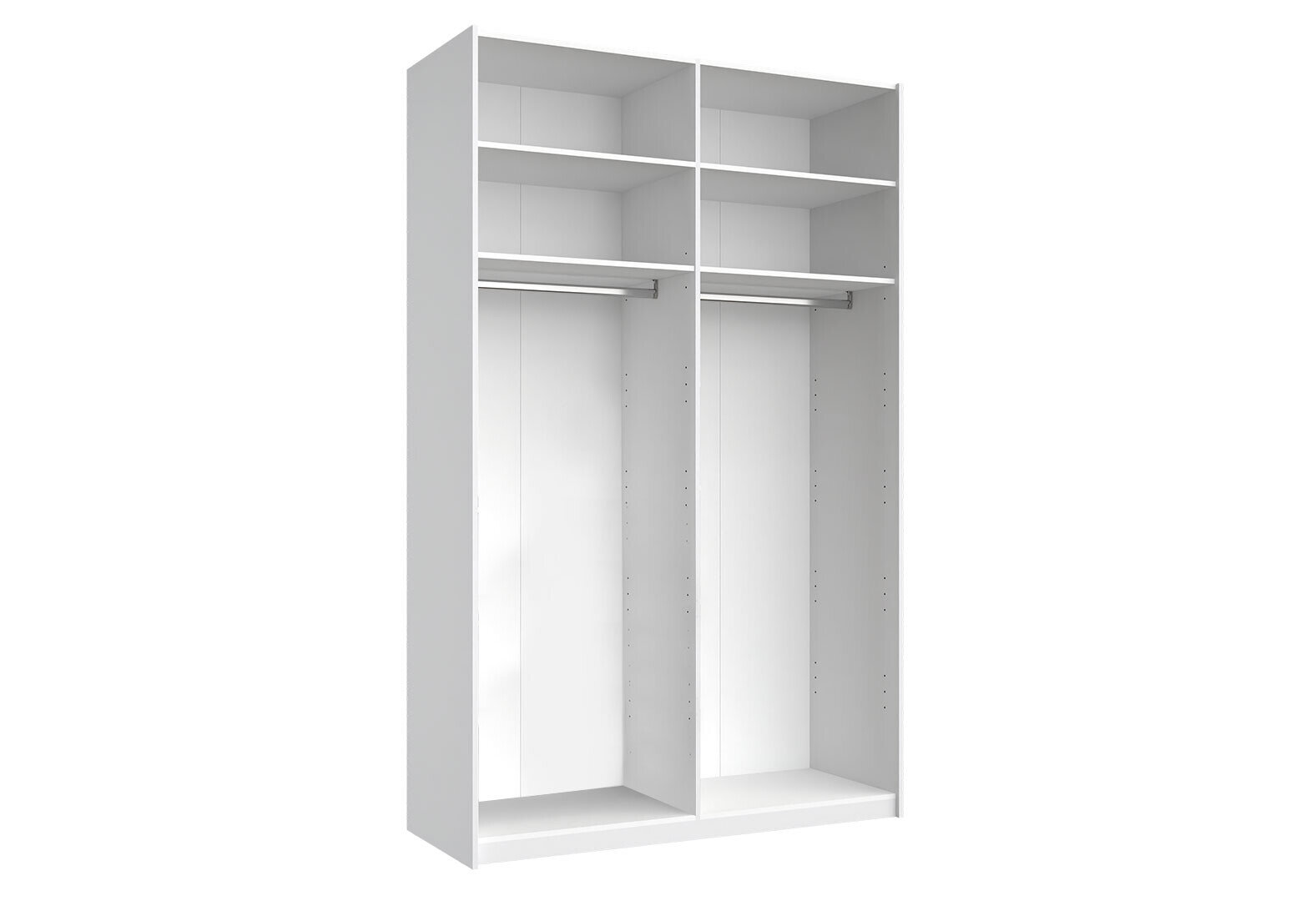 Фото 2 - Шафа-купе MiroMark Бартон 1.5х2.4м з дзеркалом, супер мат білий 