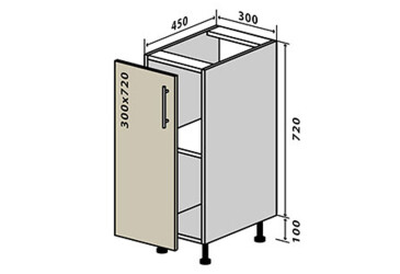 Фото Н2 Тумба 1Д 30