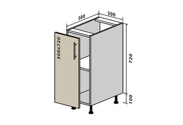Фото Н2 Тумба 1Д 30