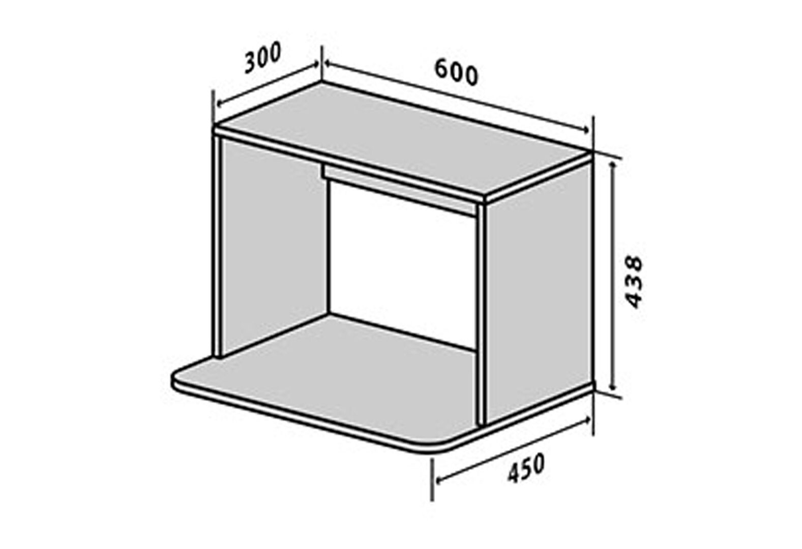 Фото 1 - В75 Полка 60 Вудлайн Люкс / WoodLine Luxe Вип-Мастер