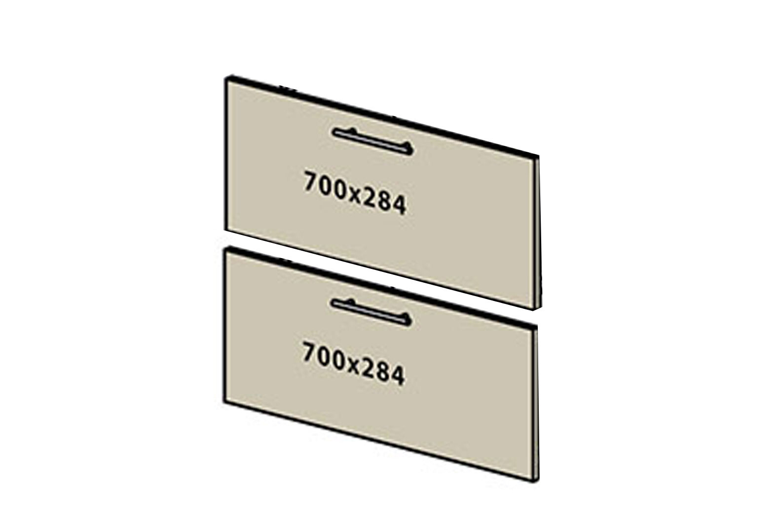 Фото 1 - Фасад ф ш 700*300 (1+1) Prime VIP-master