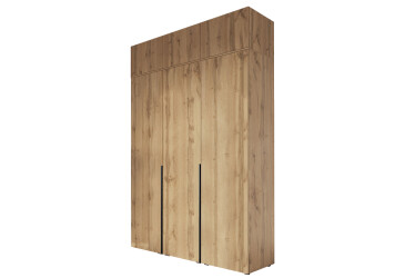 Фото Шафа Moreli Ліберті (ST0027) 3-дверна з антресолею 180 см, аппалачі