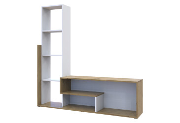 Фото Стенка Doros Этана 150 см Артизан / Белый