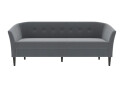 Фото 7 - Диван UMa Соната 3С 191x66 см нераскладной серо-коричневый (Fancy 96)
