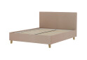 Фото 4 - Кровать VND Соло с подъемным механизмом 160х200 см, Siena 1002 Powder (беж), ножки лак